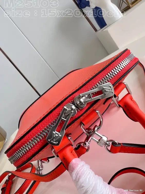 Aaa replica ru VUITTON backpack-15*20*10cm ALMA NANO LOUIS 0704